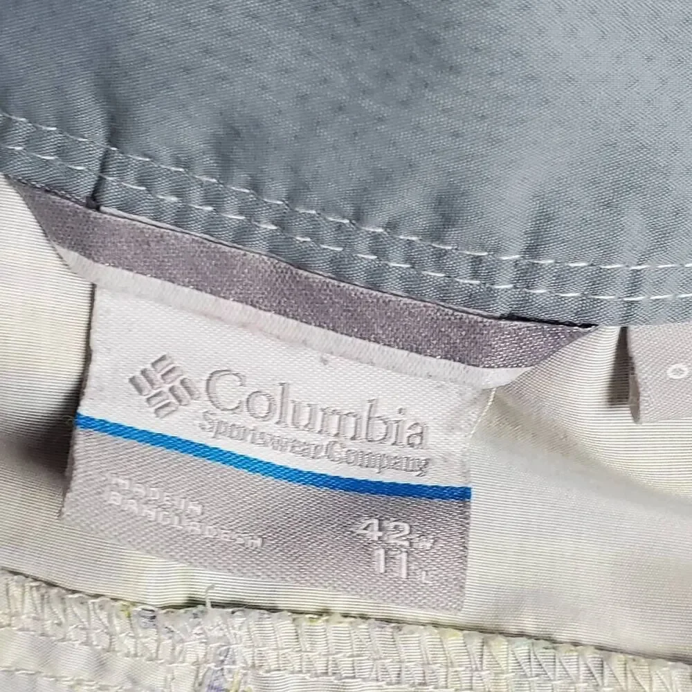 Columbia Men's Plaid Omni-Shade Shorts Size 42 11